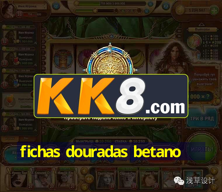 fichas douradas betano