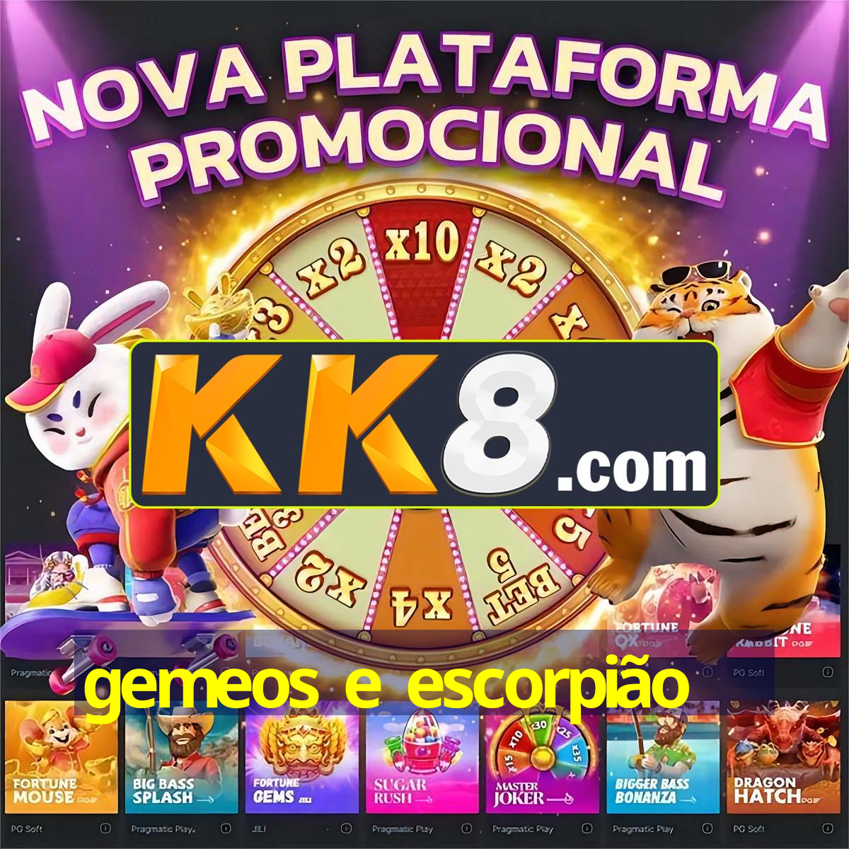 gemeos e escorpião