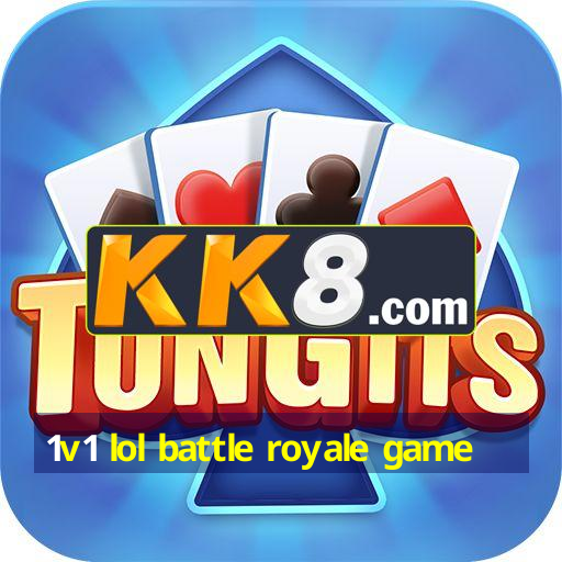 1v1 lol battle royale game