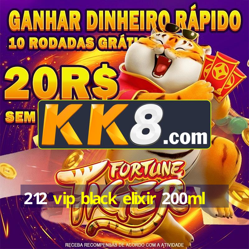212 vip black elixir 200ml