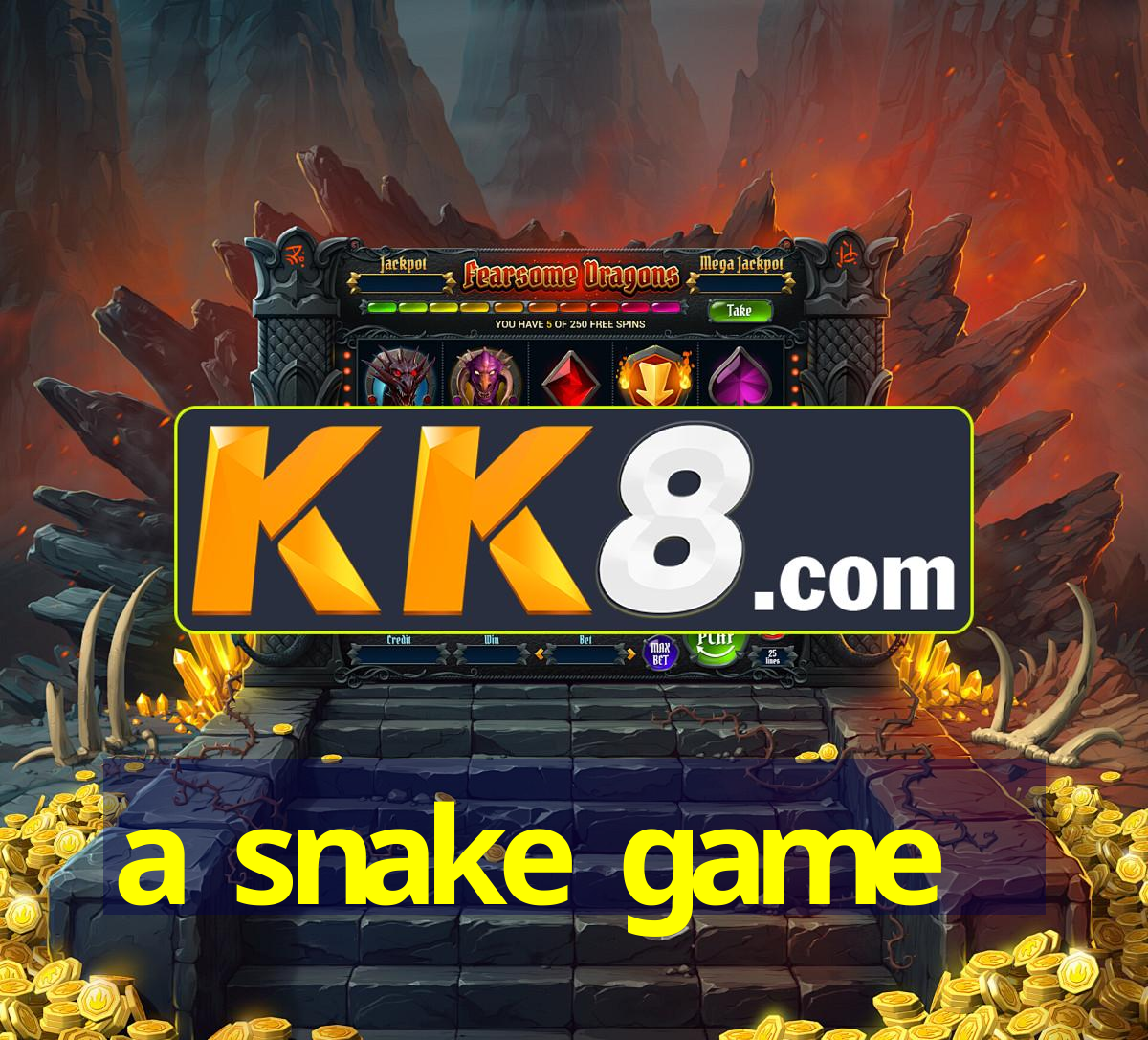 a snake game