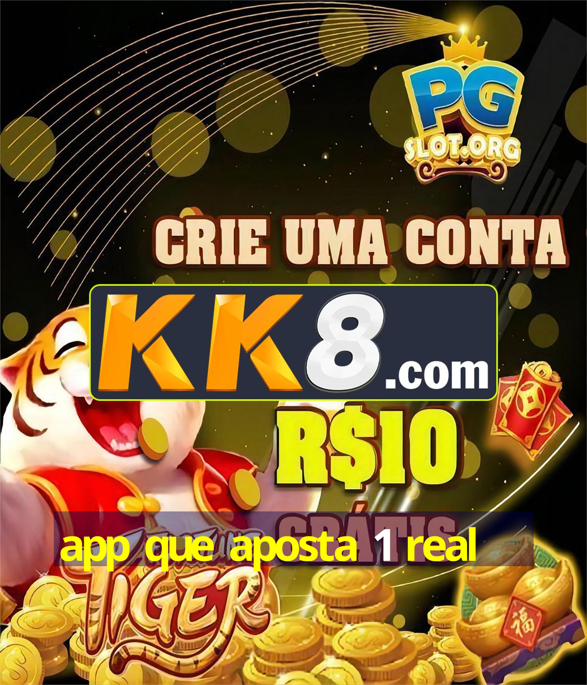 app que aposta 1 real