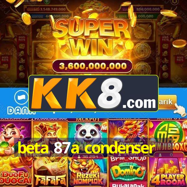 beta 87a condenser