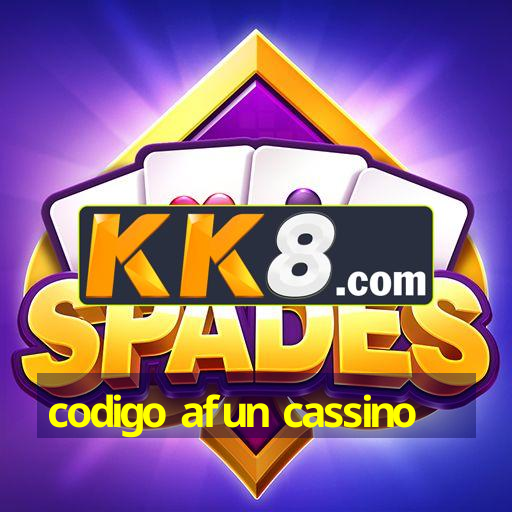 codigo afun cassino