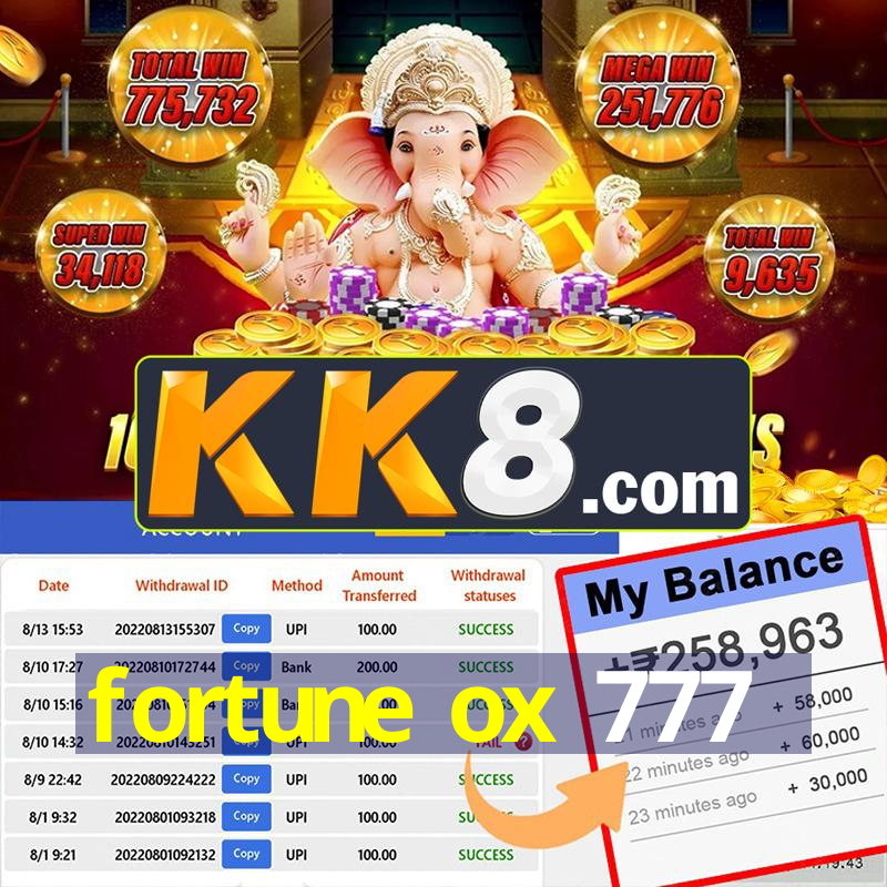 fortune ox 777