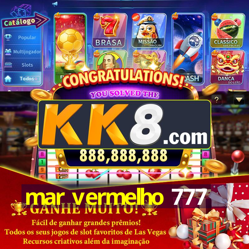 mar vermelho 777