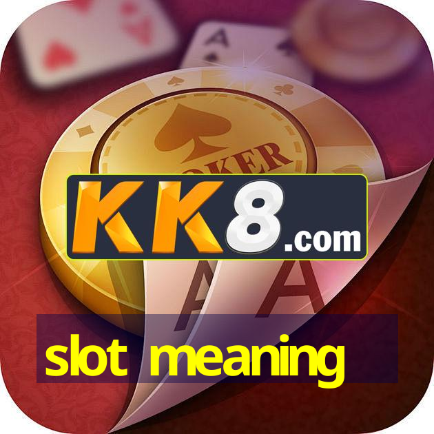slot meaning
