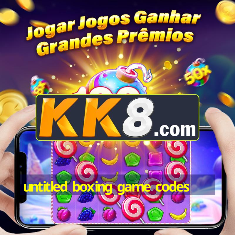 untitled boxing game codes