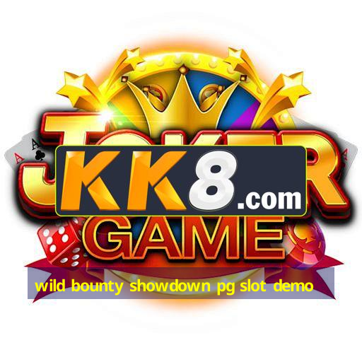 wild bounty showdown pg slot demo