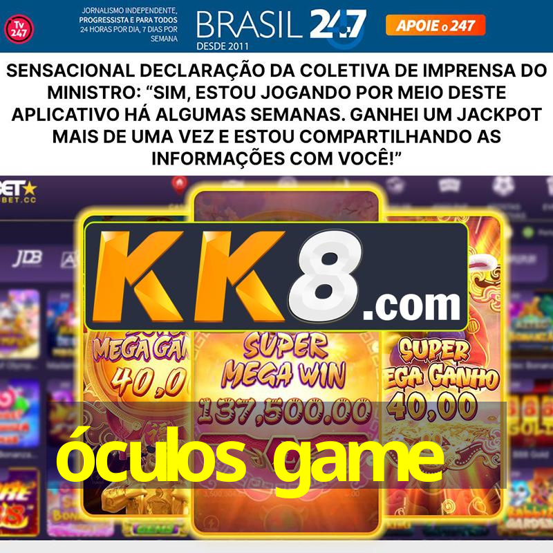 óculos game